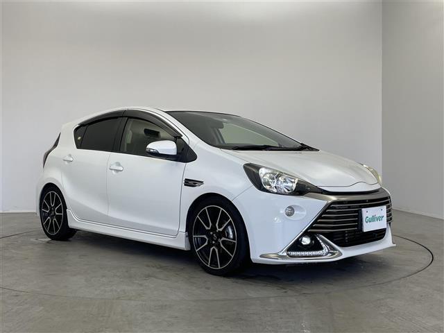 アクア Ｇ　Ｇ’ｓ　純正ナビ　バックカメラ　ビルトインＥＴＣ　ドライブレコーダー　クルーズコントロール　ハーフレザー　ステアリングスイッチ　純正アルミホイール　スマートキー　オートライト　ＬＥＤヘッドライト　地デジＴＶ（41枚目）