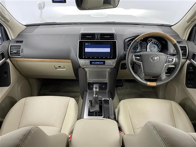 ランドクルーザープラド TX Lパッケージ マットブラックエディション サンルーフ 純正ディスプレイオーディオ バックカメラ ベージュレザー ビルトインETC 前後ドライブレコーダー セーフティセンス レーダークルーズ HDMI シートヒーター ベンチレーション LED(2枚目)