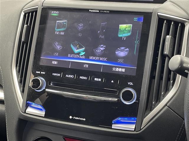 インプレッサスポーツ 2.0i-Lアイサイト 純正ナビ バックカメラ BSM ETC アイサイトVer3 レーダークルーズコントロール パドルシフト ステアリングスイッチ 純正アルミホイール スマートキー オートライト LEDヘッドライト 地デジ(5枚目)