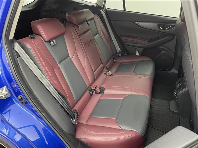 レヴォーグ STIスポーツ EX アイサイトX 純正11.6インチナビ バックカメラ ビルトインETC ボルドーレザーシート レーダークルーズコントロール シートヒーター 柿本2本出マフラー 純正アルミホイール LEDライト 地デジ(22枚目)