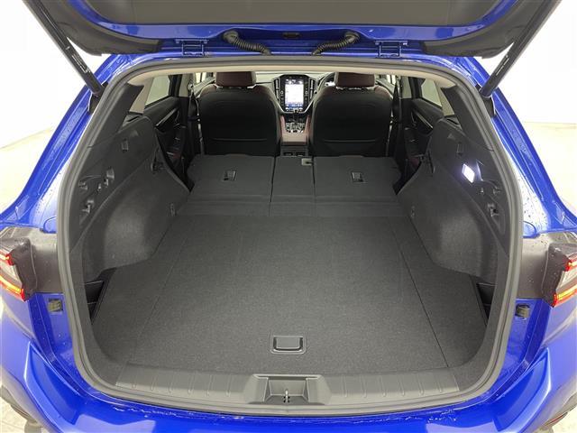 レヴォーグ STIスポーツ EX アイサイトX 純正11.6インチナビ バックカメラ ビルトインETC ボルドーレザーシート レーダークルーズコントロール シートヒーター 柿本2本出マフラー 純正アルミホイール LEDライト 地デジ(24枚目)