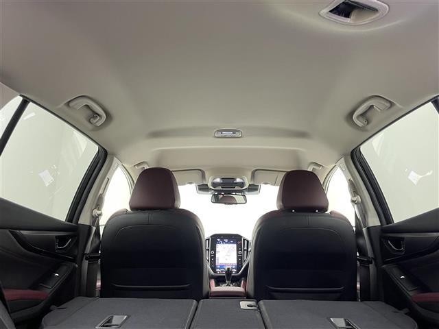 レヴォーグ STIスポーツ EX アイサイトX 純正11.6インチナビ バックカメラ ビルトインETC ボルドーレザーシート レーダークルーズコントロール シートヒーター 柿本2本出マフラー 純正アルミホイール LEDライト 地デジ(25枚目)