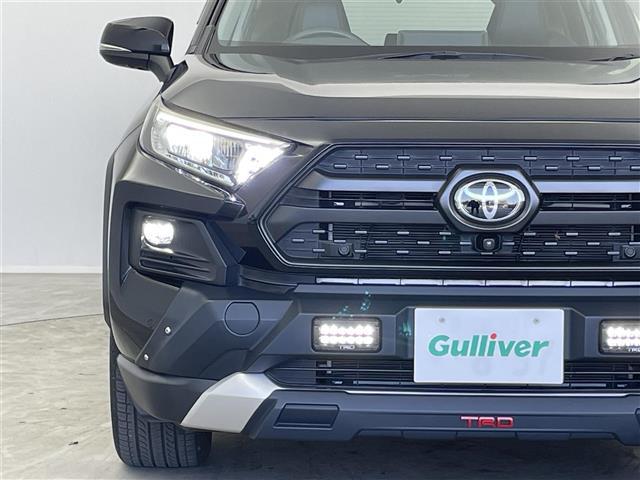 RAV4 アドベンチャー TRDエアロ サンルーフ 純正9インチディスプレイオーディオ パノラミックビューモニター BSM ビルトインETC2.0 前後ドライブレコーダー レーダークルーズ ミラー一体型ドラレコ AC100V(32枚目)