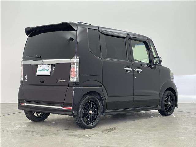 Ｎ－ＢＯＸカスタム Ｇ　ターボＳＳブラックスタイルパッケージ　ホンダセンシング　社外８インチナビ　フリップダウンモニター　バックカメラ　ビルトインＥＴＣ　ドライブレコーダー　クルーズコントロール　シートヒーター　社外アルミホイール　オートライト　ＨＩＤライト（42枚目）
