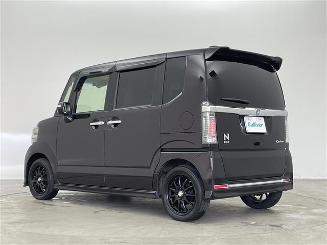 Ｎ－ＢＯＸカスタム Ｇ　ターボＳＳブラックスタイルパッケージ　ホンダセンシング　社外８インチナビ　フリップダウンモニター　バックカメラ　ビルトインＥＴＣ　ドライブレコーダー　クルーズコントロール　シートヒーター　社外アルミホイール　オートライト　ＨＩＤライト（43枚目）
