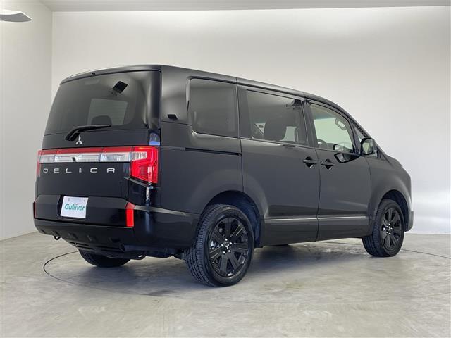 デリカD:5 ブラックエディション ALPINE11インチナビ マルチアラウンドモニター BSM 電動ステップ ETC 前後ドラレコ 黒レザー eアシスト レーダークルーズ シートヒーター ステアリングヒーター HDMI AC100V(42枚目)