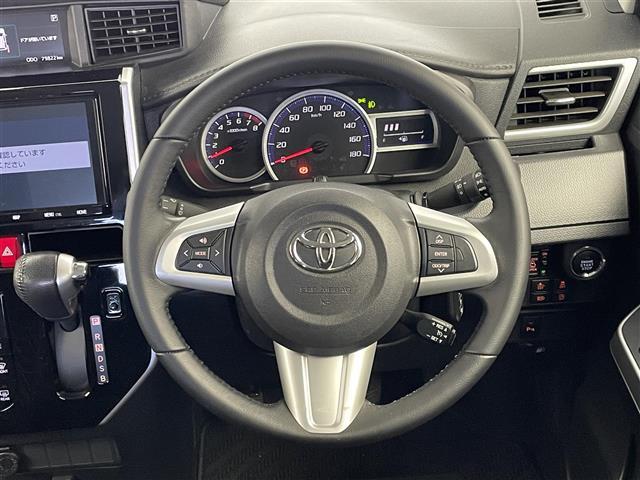 ルーミー カスタムG スマートアシスト3 純正9インチナビ バックカメラ ドライブレコーダー クルーズコントロール ステアリングスイッチ 純正アルミホイール スマートキー オートハイビーム LEDヘッドライト 地デジTV(8枚目)