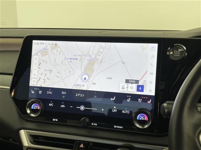 RX RX350 バージョンL サンルーフ メーカーナビ パノラミックビューモニター BSM HUD 白ハーフレザー 三眼LED レーダークルーズ デジタルミラー シートヒーター ベンチレーション ステアリングヒーター メモリシート(5枚目)
