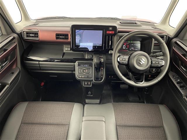 スペーシアカスタム ハイブリッドＸＳターボ　純正９インチディスプレイオーディオ　全方位モニター　ＨＵＤ　セーフティサポート　アダプティブクルーズコントロール　シートヒーター　ステアリングヒーター　両側パワースライドドア　純正アルミ　オートライト（2枚目）