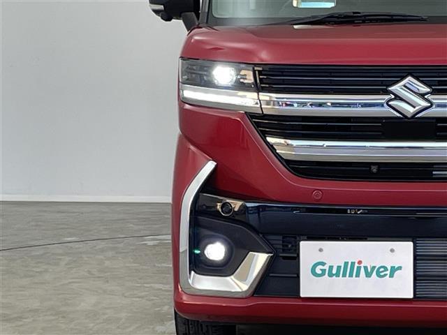 スペーシアカスタム ハイブリッドＸＳターボ　純正９インチディスプレイオーディオ　全方位モニター　ＨＵＤ　セーフティサポート　アダプティブクルーズコントロール　シートヒーター　ステアリングヒーター　両側パワースライドドア　純正アルミ　オートライト（32枚目）