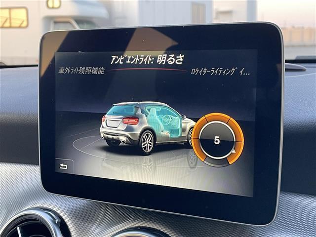 ＧＬＡ２２０　４マチック　後期　ＡｐｐｌｅＣａｒＰｌａｙ　ＲＳＰ　黒革　ＬＥＤヘッドライト　地デジ　バックカメラ　シートヒーター　パドルシフト　ＥＴＣ　電動リヤゲート　パークトロニック　キーレスゴー　ドラレコ(22枚目)