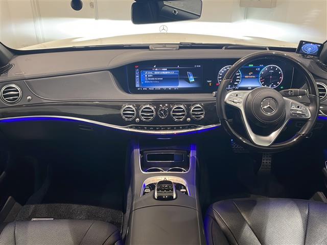 Ｓクラス ＡＭＧラインプラス　ＡＭＧラインプラス　ＡＭＧスタイリングパッケージ　２０インチＡＭＧ１０スポークアルミホイール　ベーシックパッケージ　パノラミックスライディングルーフ　クロージングサポーター　前席シートベ（6枚目）