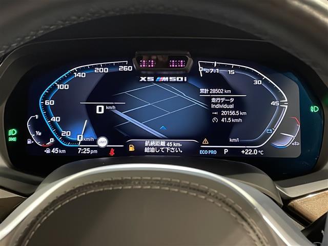 X5 M50i アダプティブクルーズコントロール レーンキピングアシスト ステアリングヒーター シートベンチレーション シートヒーター イージークローズ オプション22インチAW レーダー探知機 ドライブレコーダー(18枚目)