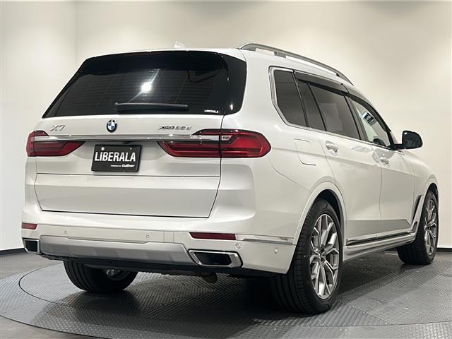 X7 xDrive 35d デザインピュアエクセレンス 電動パノラマ・ガラス・サンルーフ BMWヘッドアップ・ディスプレイ アダプティブ・ヘッドライト マッサージ機能(前席)純正ドライブレコーダー 360°カメラ アクティブ・クルーズ・コントロール(38枚目)