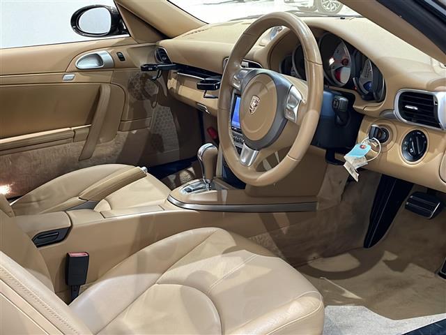 911 911カレラS 茶革シート シートヒーター 社外メモリナビ Bluetooth CD DVD フルセグTV バックカメラ パドルシフト 保証書 ETC(15枚目)