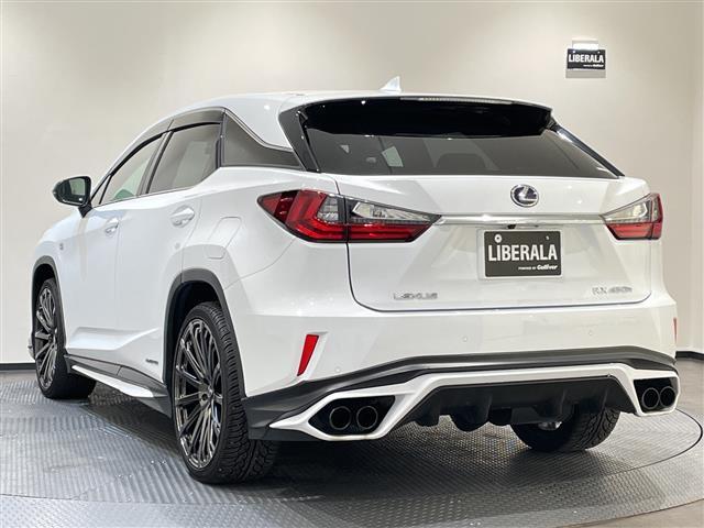RX RX450h Fスポーツ TRDエアロ(F.S.R)TRDマフラー TRD鍛造22インチAW LexusSafetySystem+ 三眼フルLEDヘッドランプ、LEDシーケンシャルシグナルランプ ハンズフリーパワーバックドア(38枚目)