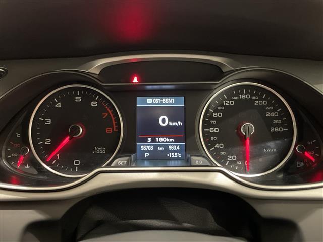 Ａ４アバント ２．０ＴＦＳＩ　アシスタンスパッケージ　アダプティブクルーズコントロール　アウディサイドアシスト　アウディアクティブレーンアシスト　バックカメラ　シートヒーター（フロント）　パワーシート（フロント）（9枚目）