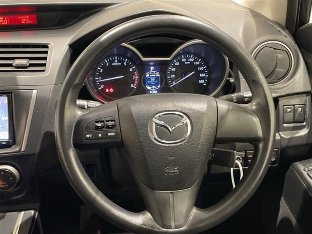 プレマシー ２０Ｃ－スカイアクティブ　アイドリングストップ．ＥＴＣ．Ｂｌｕｅｔｏｏｔｈ．ＡＢＳ．バックカメラ．純正フロアマット．３列シート．ウォークスルー．ＣＤ／ＣＤチェンジャー．両側スライドドア．横滑り防止装置．社外アルミ．布シート（7枚目）