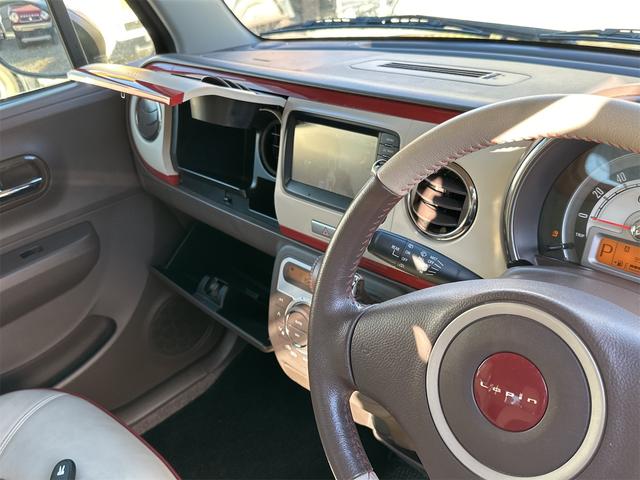 アルトラパンショコラ X ETC バックカメラ ナビ TV オートライト HID スマートキー アイドリングストップ 電動格納ミラー ベンチシート CVT 盗難防止システム ABS USB 衝突安全ボディ エアコン(51枚目)