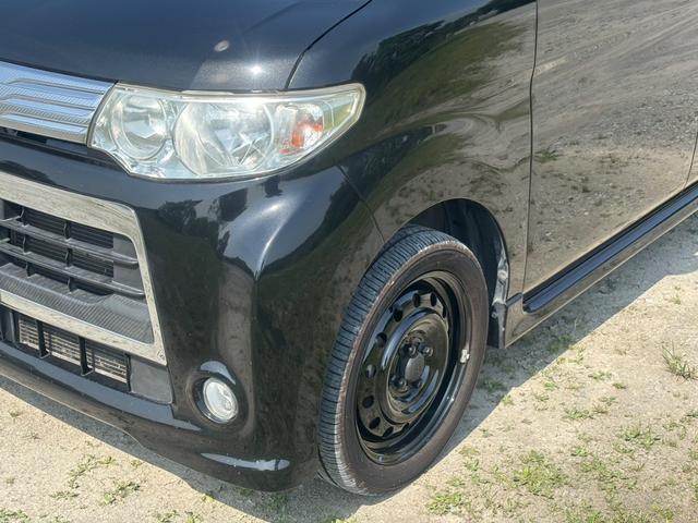 タント カスタムＲＳ　整備記録簿・ＢＴ付きナビ＆ＴＶ・パワースライドドア・ウインカーミラー・ＥＴＣ・１５インチスチールホイール・オートエアコン・エコアイドリングオフ・キーレスエントリー車検８年４月まで・（9枚目）