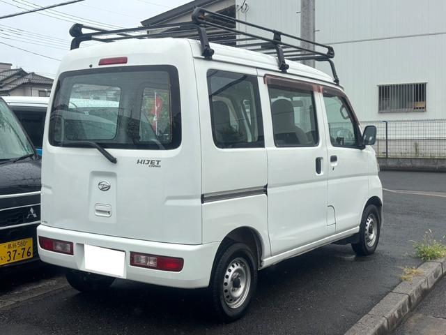 ハイゼットカーゴ スペシャルクリーン　整備記録簿Ｒ６年３月Ｒ４年１月・集中ドアロック・スペアーキー・４ＷＤ・取扱説明書・リアワイパー・ルーフキャリア（5枚目）