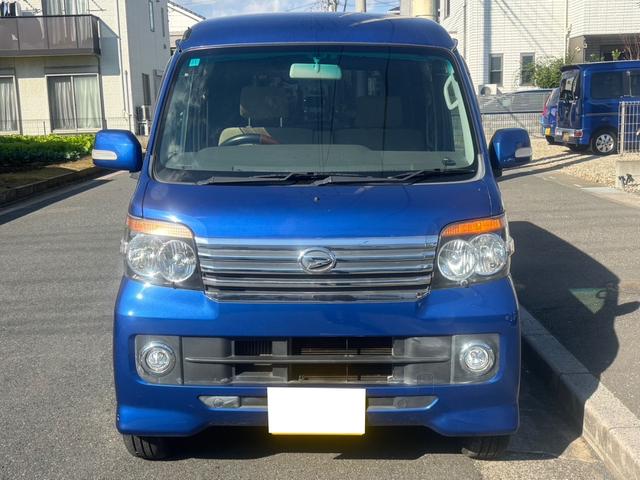 アトレーワゴン カスタムターボＲＳリミテッド　車検令和９年１１月・純正ナビ＆フルセグＴＶ＆バックカメラ付き・キーレスエントリー・ターボ・フロントフォグ・サイドバイザー・電動格納ウインカーミラー・純正ＡＷ・リアスポイラー・左側パワースライドドア（2枚目）