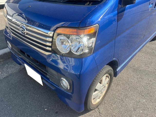 アトレーワゴン カスタムターボＲＳリミテッド　車検令和９年１１月・純正ナビ＆フルセグＴＶ＆バックカメラ付き・キーレスエントリー・ターボ・フロントフォグ・サイドバイザー・電動格納ウインカーミラー・純正ＡＷ・リアスポイラー・左側パワースライドドア（62枚目）