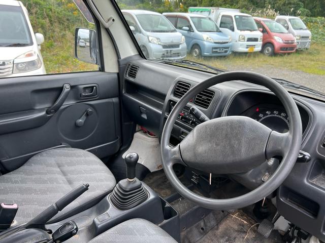 キャリイトラック KCエアコン・パワステ 頑丈ダンプ MT 4WD 2WD切り替え(15枚目)