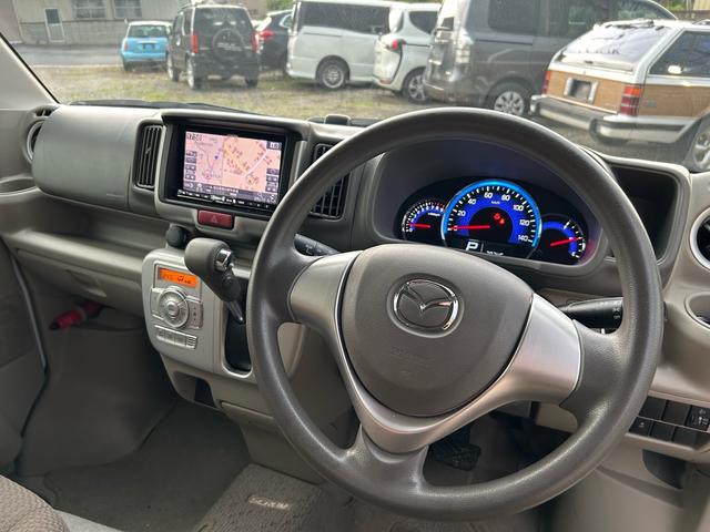 スクラムワゴン ＰＸターボ　ワンオーナー　社外ナビ　ＥＴＣ　衝突被害軽減ブレーキ　スマートキー　両側スライドドア　フルフラット　ターボ　ドアバイザー（7枚目）