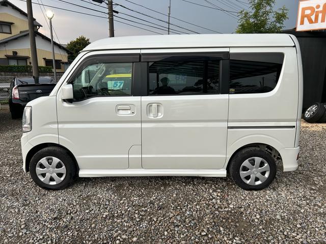 スクラムワゴン ＰＸターボ　ワンオーナー　社外ナビ　ＥＴＣ　衝突被害軽減ブレーキ　スマートキー　両側スライドドア　フルフラット　ターボ　ドアバイザー（17枚目）