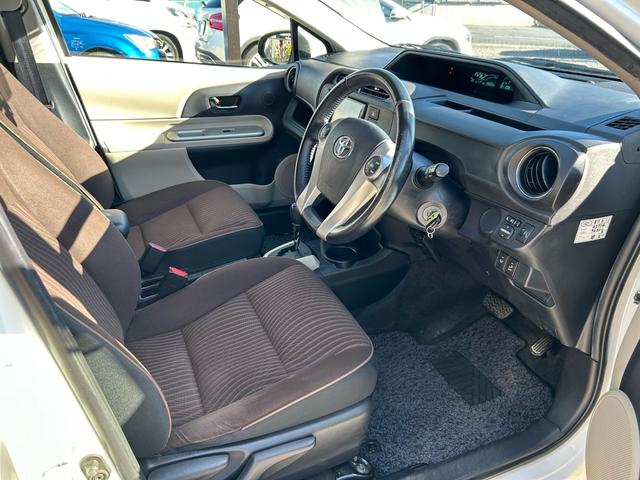 アクア Ｇ　純正ＳＤナビ　フルセグＴＶ　走行中視聴　Ｂｌｕｅｔｏｏｔｈ　バックカメラ　ＨＤＭＩ接続　ドライブレコーダー　運転席シートヒーター　社外アルミ１５インチ　フォグランプ　キーレスキー　電動格納ミラー（31枚目）