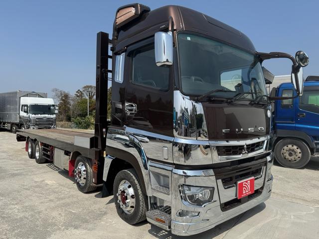 スーパーグレート ベースグレード　フジタボデー製　セルフローダー　４３０馬力　ＡＴ　ハイキャブ　荷台Ｌ８７９６Ｗ２４５０　プレミアムグレード　リモコン付き（4枚目）