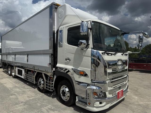プロフィア ベースグレード　矢野特殊製ウイングボディ　Ｅ１３Ｃ　４１０馬力　ＭＴ７速　後輪エアサス　ＴＵ１００ＳＣ　ー３５℃設定可　キーストン床　ジョロダ４列（3枚目）
