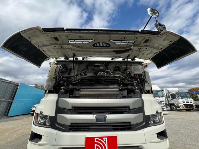 プロフィア ベースグレード E13C 450馬力 ダイヤル式AT PTO付 レバー付 ソーシン製カプラ ハイルーフ ベッド付(18枚目)