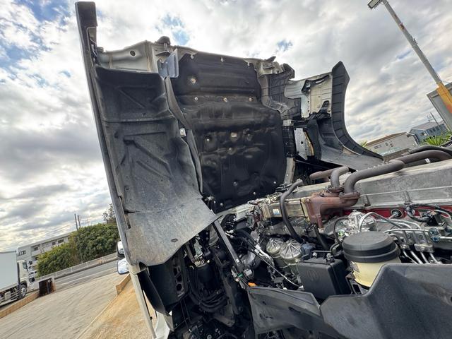 プロフィア ベースグレード E13C 450馬力 ダイヤル式AT PTO付 レバー付 ソーシン製カプラ ハイルーフ ベッド付(22枚目)