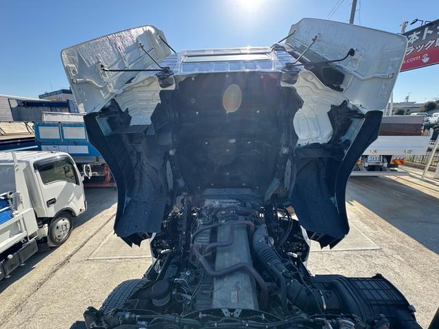 プロフィア ベースグレード　Ｅ１３Ｃ　４５０馬力　７速Ｍ／Ｔ　ギャップシールド　スライドカプラー　ハイルーフ　ベッド（20枚目）