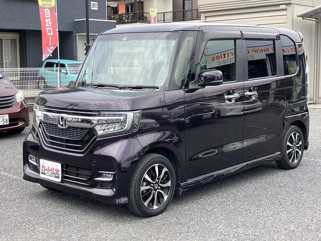 Ｎ－ＢＯＸカスタム Ｇ・Ｌホンダセンシング　オートＬＥＤ　助手席エアバッグ　フルフラット　車線逸脱警報装置　キーレス　アイドリングＳＴ　セキュリティーアラーム　スマ－トキ－　コーナーセンサ　リアカメラ　ＥＴＣ　前車追従機能　サイドエアバッグ（4枚目）