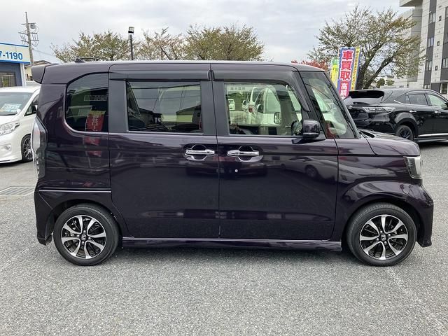 Ｎ－ＢＯＸカスタム Ｇ・Ｌホンダセンシング　オートＬＥＤ　助手席エアバッグ　フルフラット　車線逸脱警報装置　キーレス　アイドリングＳＴ　セキュリティーアラーム　スマ－トキ－　コーナーセンサ　リアカメラ　ＥＴＣ　前車追従機能　サイドエアバッグ（5枚目）