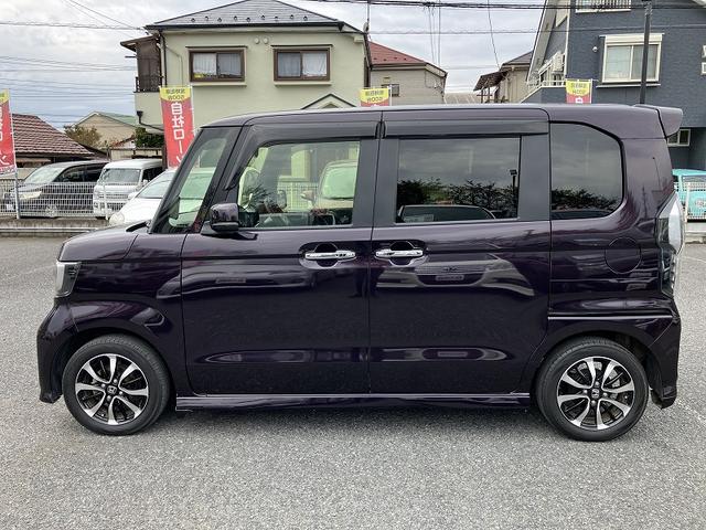 Ｎ－ＢＯＸカスタム Ｇ・Ｌホンダセンシング　オートＬＥＤ　助手席エアバッグ　フルフラット　車線逸脱警報装置　キーレス　アイドリングＳＴ　セキュリティーアラーム　スマ－トキ－　コーナーセンサ　リアカメラ　ＥＴＣ　前車追従機能　サイドエアバッグ（7枚目）