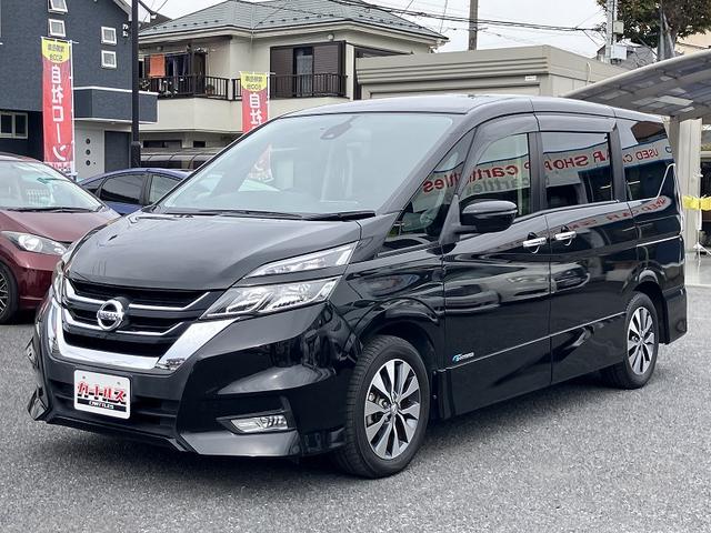 セレナ ハイウェイスター　フルフラット　衝突安全ボディ　ダブルエアコン　スマートキー＆プッシュスタート　ベンチシート　キーレス　横滑防止装置　ダブルエアバック　ＡＢＳ　エアバック　パワーウインドウ　ウォークスルー　オートライト（4枚目）