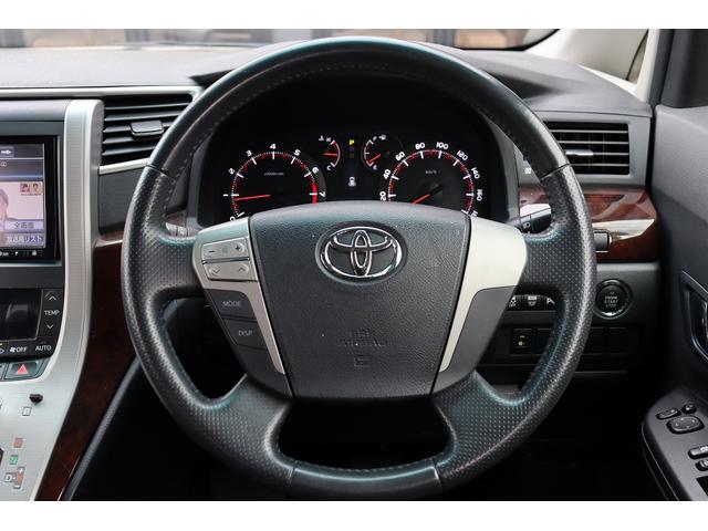 ヴェルファイア 2.4Z ETC TV クリアランスソナー 両側電動スライドドア HID スマートキー 電動格納ミラー 後席モニター 3列シート オットマン CVT アルミホイール USB Bluetooth 盗難防止システム(4枚目)