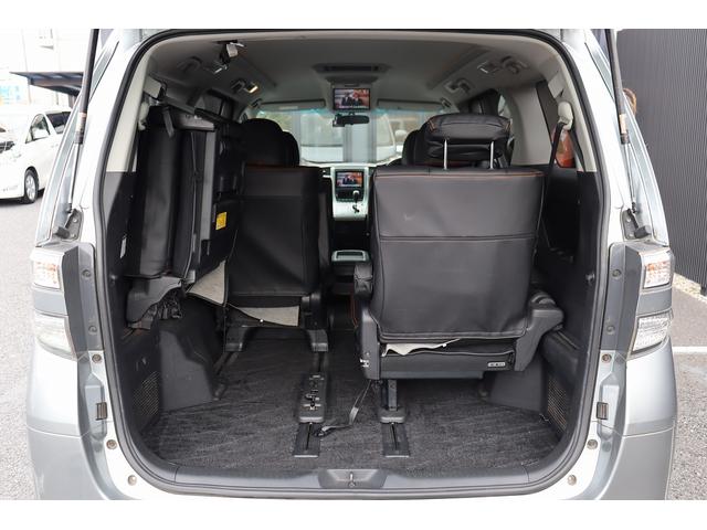 ヴェルファイア 2.4Z ETC TV クリアランスソナー 両側電動スライドドア HID スマートキー 電動格納ミラー 後席モニター 3列シート オットマン CVT アルミホイール USB Bluetooth 盗難防止システム(29枚目)