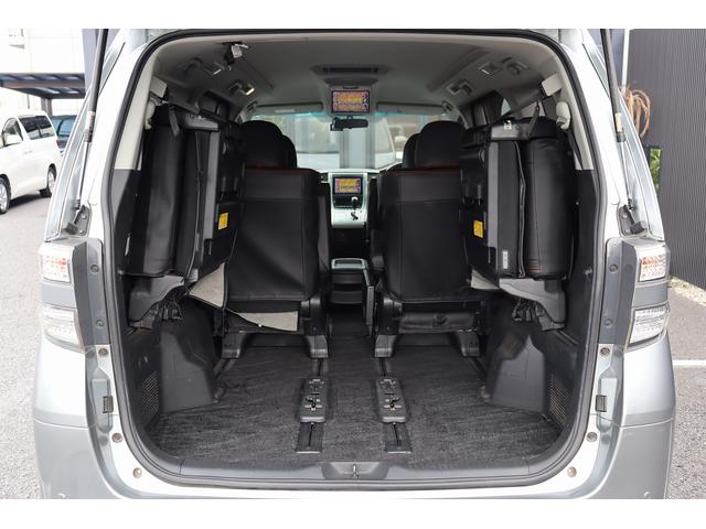 ヴェルファイア 2.4Z ETC TV クリアランスソナー 両側電動スライドドア HID スマートキー 電動格納ミラー 後席モニター 3列シート オットマン CVT アルミホイール USB Bluetooth 盗難防止システム(30枚目)