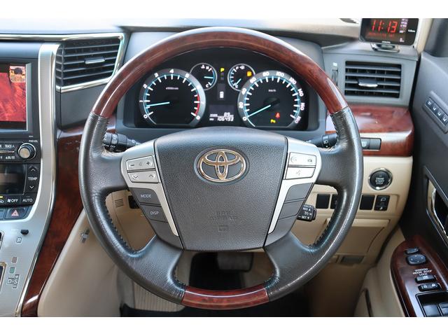 アルファード ３５０Ｇ　Ｌパッケージ　ＥＴＣ　バックカメラ　ナビ　ＴＶ　クリアランスソナー　オートクルーズコントロール　電動スライドドア　オートライト　ＨＩＤ　サンルーフ　電動リアゲート　スマートキー　電動格納ミラー　シートヒーター（3枚目）