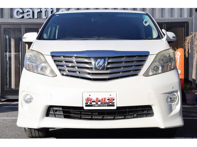 アルファード ２４０Ｓ　ＥＴＣ　バックカメラ　ナビ　ＴＶ　クリアランスソナー　両側電動スライドドア　ＨＩＤ　スマートキー　３列シート　ＣＶＴ　アルミホイール　ミュージックプレイヤー接続可　盗難防止システム　衝突安全ボディ（13枚目）