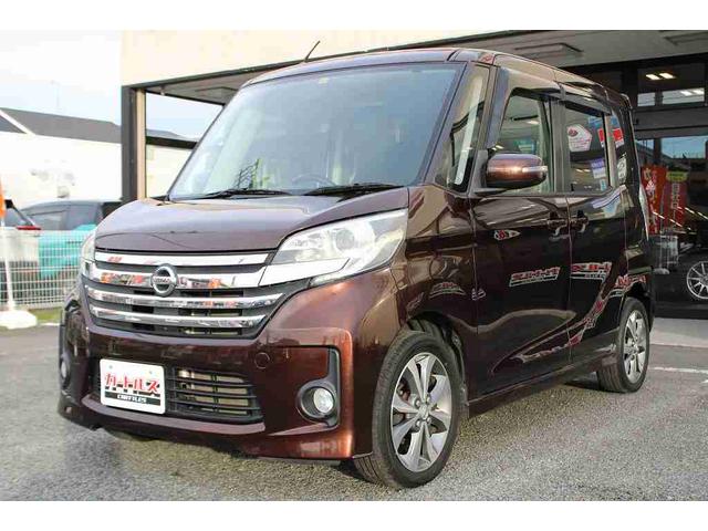 デイズルークス ハイウェイスター　Ｘ　Ｇパッケージ　全周囲カメラ　両側電動スライドドア　ナビ　ＴＶ　ＨＩＤ　スマートキー　アイドリングストップ　電動格納ミラー　ベンチシート　ＣＶＴ　盗難防止システム　ＥＳＣ　ＡＢＳ　ＣＤ　ＤＶＤ再生　ＵＳＢ（4枚目）