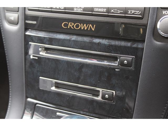 クラウン アスリート　クリアランスソナー　オートクルーズコントロール　バックカメラ　ナビ　アルミホイール　ＨＩＤ　ＡＴ　スマートキー　電動格納ミラー　盗難防止システム　パワーシート　ＣＤ　ＭＤ　衝突安全ボディ　ＡＢＳ（10枚目）