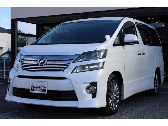 ヴェルファイア ２．４Ｚ　ゴールデンアイズ　ＥＴＣ　バックカメラ　ナビ　ＴＶ　クリアランスソナー　オートクルーズコントロール　両側電動スライドドア　ＨＩＤ　電動リアゲート　スマートキー　電動格納ミラー　３列シート　ＣＶＴ　アルミホイール　ＣＤ（12枚目）