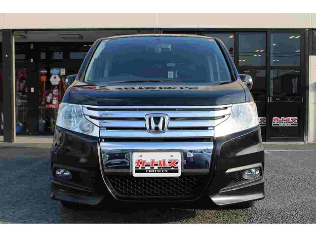 ステップワゴンスパーダ S スライドドア HID キーレスエントリー CVT アルミホイール 盗難防止システム 衝突安全ボディ ABS エアコン パワーステアリング パワーウィンドウ(3枚目)