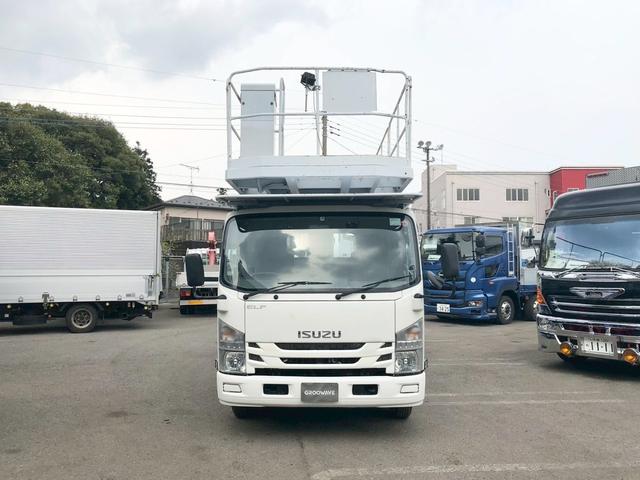 エルフトラック 高所作業車　タダノ　ＡＴ－１５０Ｓ　作業床高さ１４．８ｍ　スーパーデッキ１０００ｋｇ　走行３千ｋｍ　Ｆ６　６速　マニュアル　ＴＡＤＡＮＯ（6枚目）